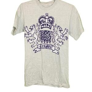 Altamont Lion Mens short sleeve Tee Size Scolor: Grey/Heather Vintage Streewear
